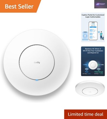 AC1200 Gigabit Wireless Access Point für nahtlose Business-Konnektivität