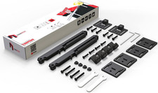 DIY Barn Door Soft Close Mechanism Spring Buffer Damper Hole-Free Sliding Barn D