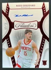 2024-25 Panini Flawless Reed Sheppard Rookie Auto RC Ruby #1/15 Rockets