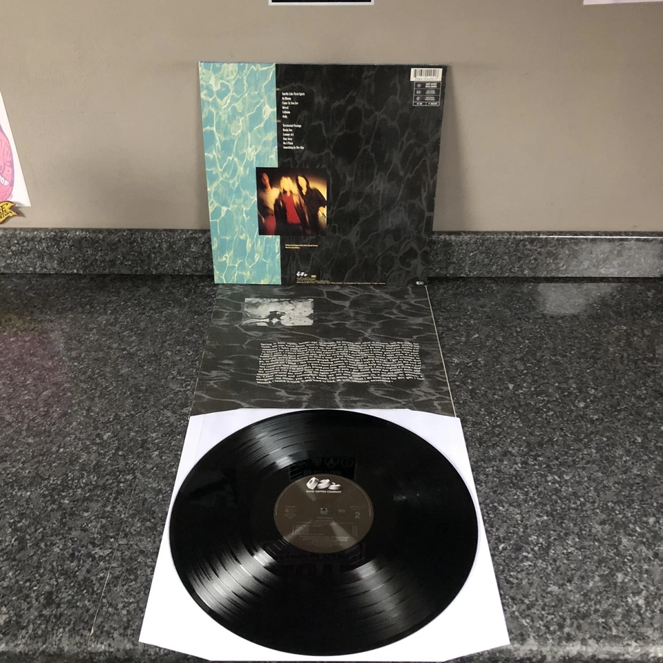 LP VINYL NIRVANA ALBUM NEVERMIND EUROPE 1ST PRESS 1991  MISPRINT INNER EX/EX - Image 3 of 4