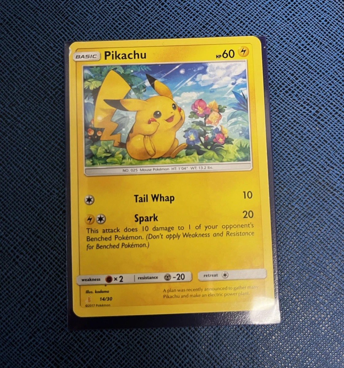 Pikachu Pokémon TCG Sun & Moon Common Individual Collectible Card