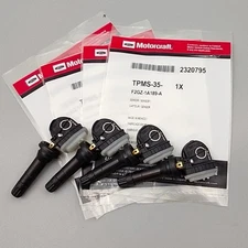 4set OEM Tire Pressure Sensor TPMS fits Lincoln & Ford TPMS-35 F2GZ-1A189-A