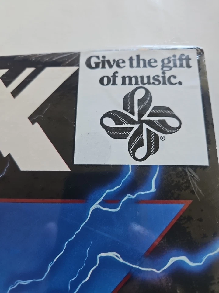 KIX Blow My Fuse Original 1988 US 1st Press Vinyl W/ Hype Sticker - Image 3 of 4