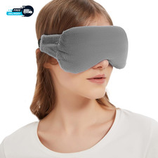 Microwave Heated Eye Mask for Dry Eyes Moist Heat Eye Compress Weighted Warm