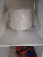 Thread Cones, White And Navy Blue