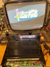 Mvs Neo Geo Art Of Fighting  English Marquee and Artset Same Serial 64903