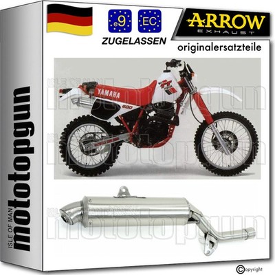 ARROW AUSPUFF ZUGELASSEN PARIS DACAR EDELSTAHL YAMAHA TT 600 1988 88 1989 89