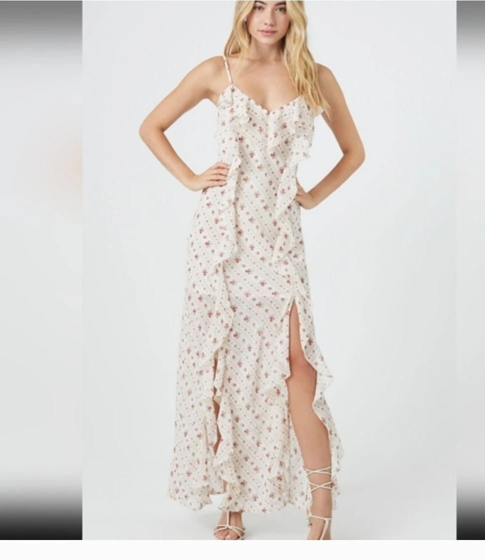 gold lace maxi dress Astonishing sequined lace maxi dress in Gold XS / 2 / Gold / With gloves