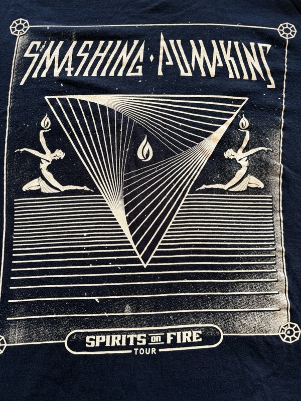 THE SMASHING PUMPKINS 2022 Spirits On Fire Official T-Shirt