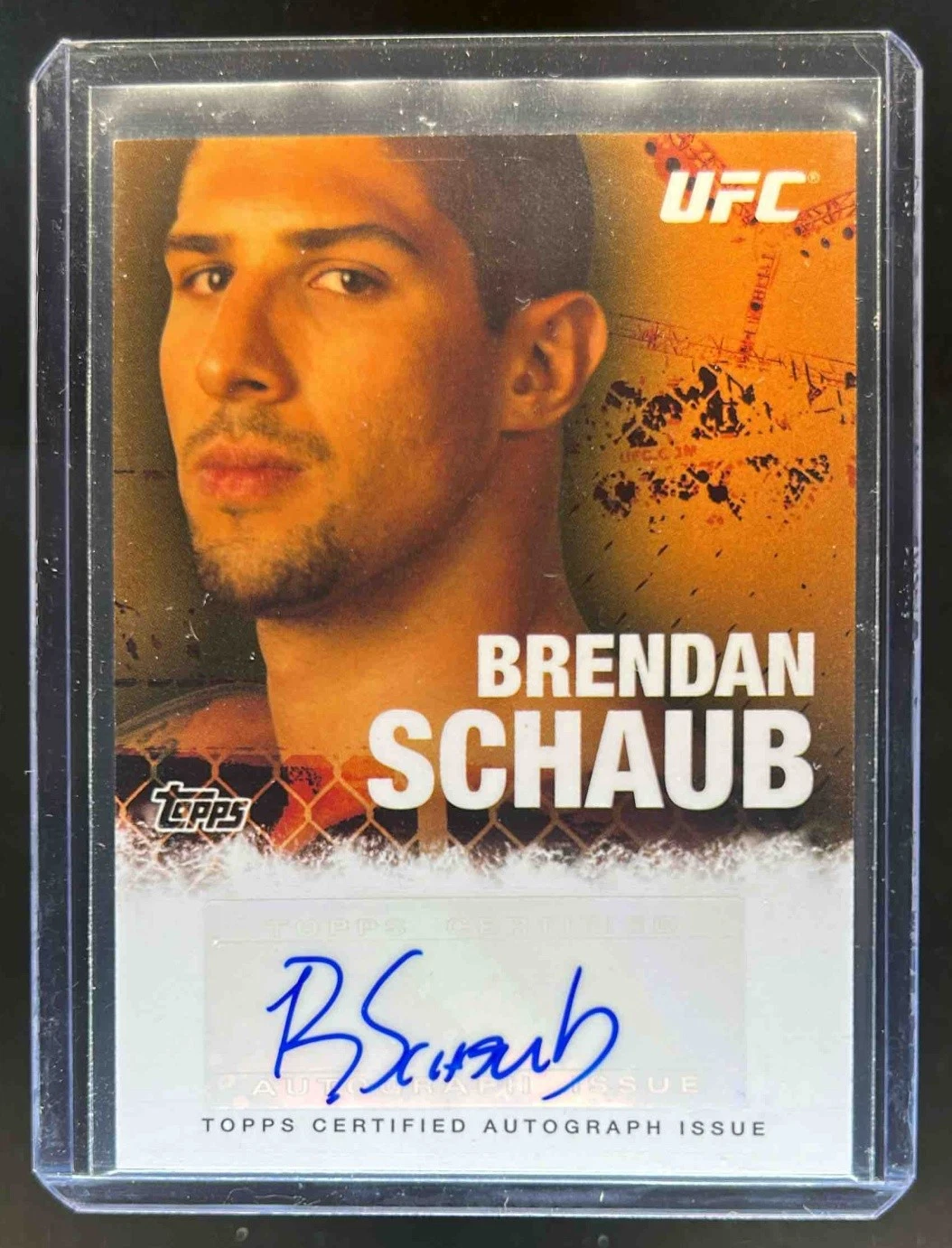 2010 Topps UFC Brendan Schaub Auto #FA-BSC