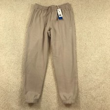 Adidas Adicolor Contempo Terry Sweatpants Mens Medium Beige New IR7887