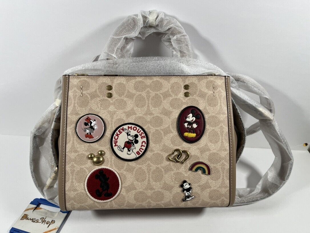 COACH C6105 Disney X Coach Rogue 25 In Signature Canvas With COACH C6105 Disney X Coach Rogue 25 In Signature Canvas With