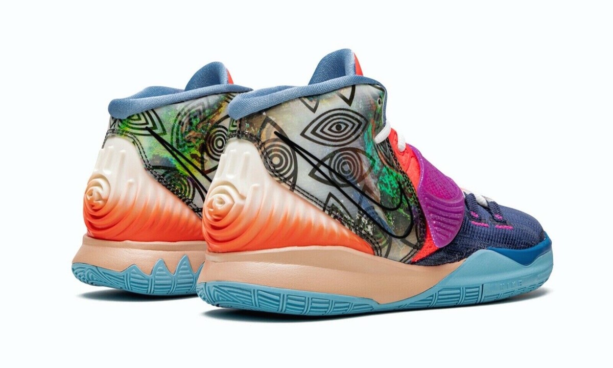 Nike Kyrie 6 Pre Heat GS 'Heal The World' Shoe Yth Sz 5Y / WMN Sz