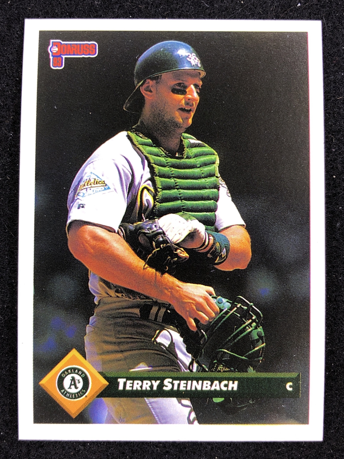 1993 Donruss Terry Steinbach #505