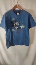 VTG Harley Davidson Mens Large Tasmanian Devil Blue T-Shirt Spirit Untamed Taz