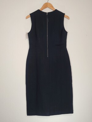 Spanx The Perfect Fitted Sheath Black Dress Size M Womens NEW