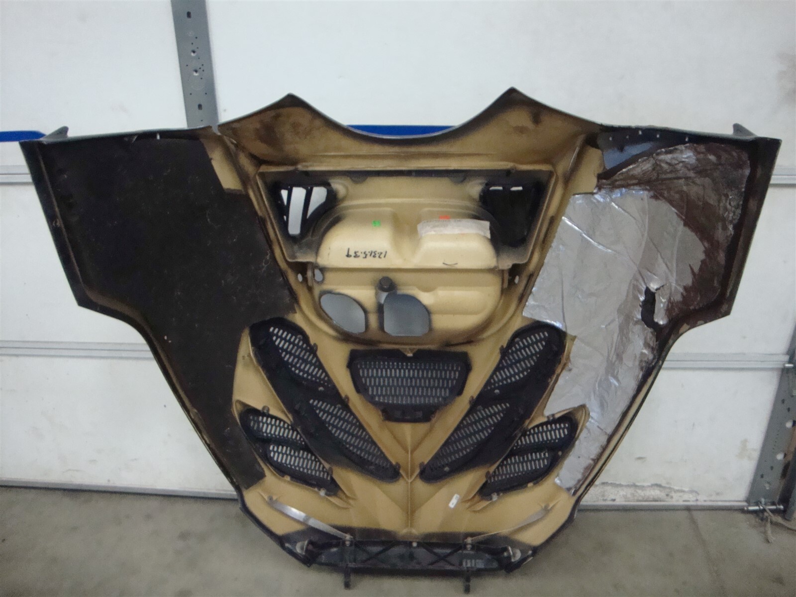 2000 Ski Doo Summit 600 ZX Chassis Hood Shroud Silver Gray 517302337 Some Damage eBay