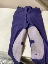 TuffRider Jodpiurs Youth Pull-On Stretch Pants Size 24 Purple