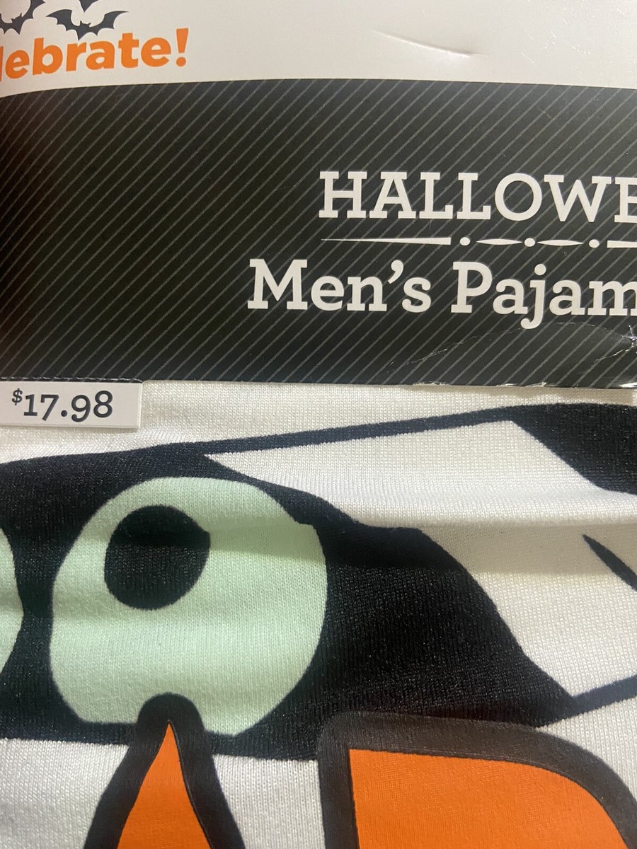 AR プロモ まとめ Mens XL 46-48 Mummy 'Dadcula' Glow In The Dark Halloween Pajama