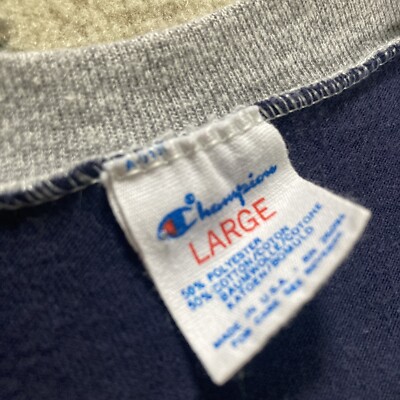 Vintage 80s Champion Notre Dame College T Shirt Size L fits small