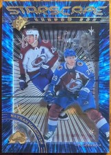 2023-24 SPx Starscape Shadow Box GOLD SPECTRUM RARE Nathan MacKinnon #’d 06/10