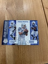 2020 PANINI MOSAIC FOOTBALL CARD FLEA FLICKER INDIANAPOLIS COLTS #FF9 MANNING FS