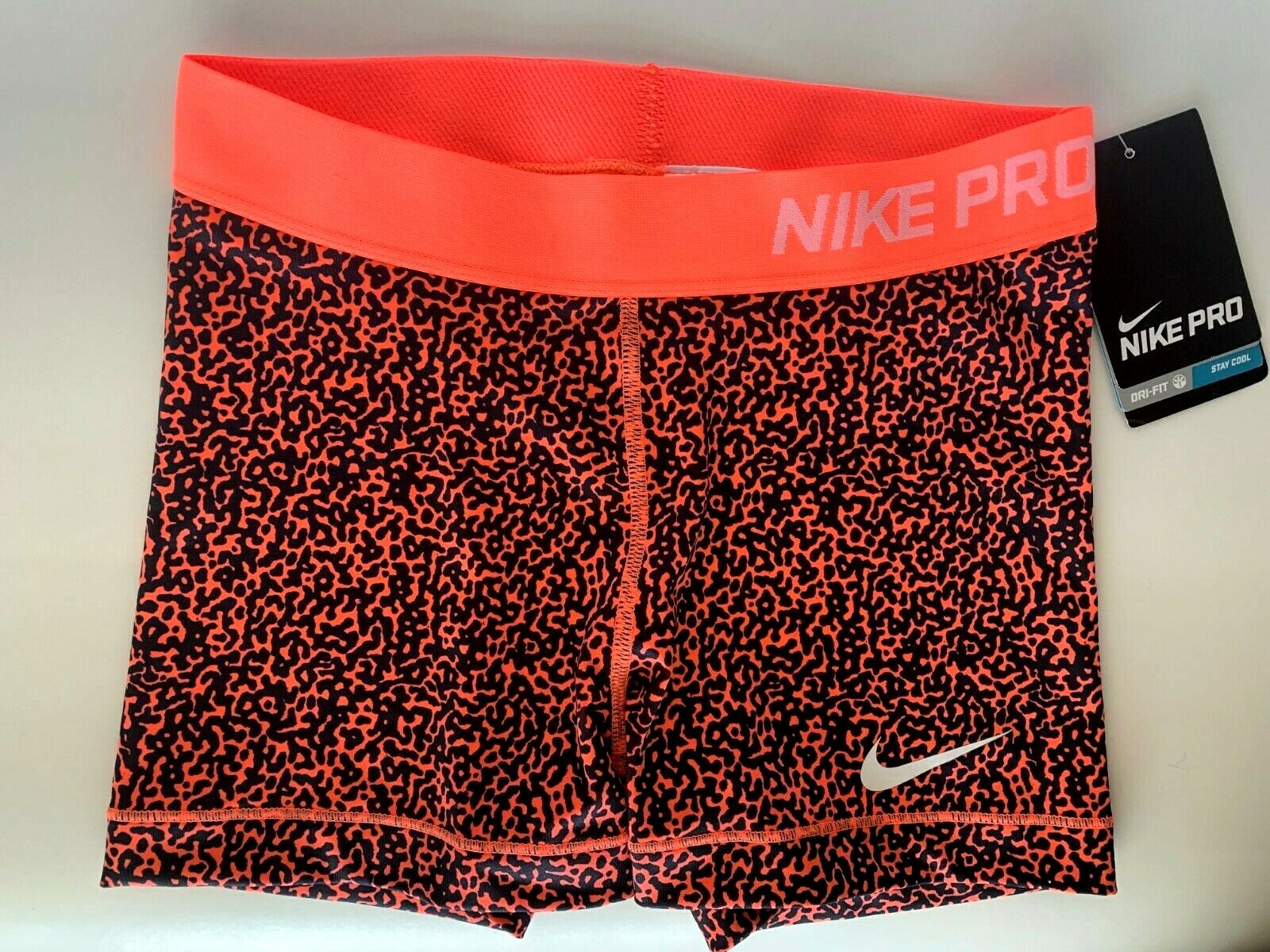 Новый NIKE PRO [S] женщин 3,0» сжатия шорты манго/Mezzo 620422-870  884776108296 | eBay