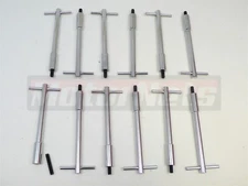 SB Ford Chrome Tall T-Bar wing nut Valve Cover Hold Down SBF 289 302 351W Bolts