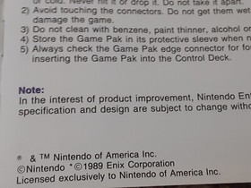 VTG 1989 Dragon Warrior (NES)  Strategy Guide W/POSTER/MANUAL/HANDBOOK READ!