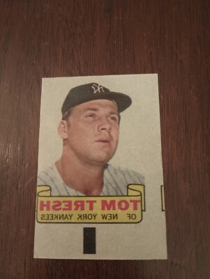 1966 Topps Rub-Offs (Tom Tresh) (NRMT)