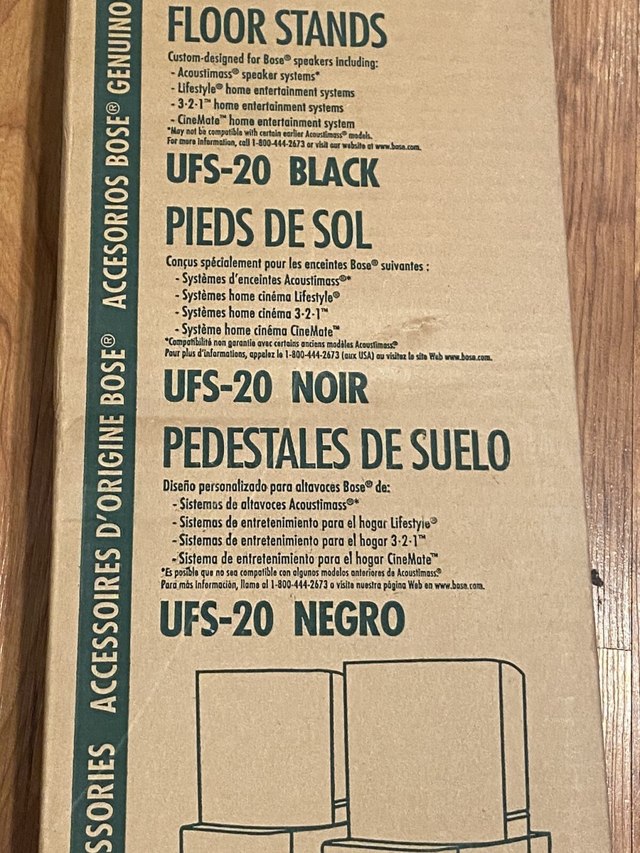 スピーカー・ウーファー Bose UFS-20SeriesIIuniversalfloorstands Amazon.com: Bose UFS-20 Series II Universal Floor Stands (Pair of