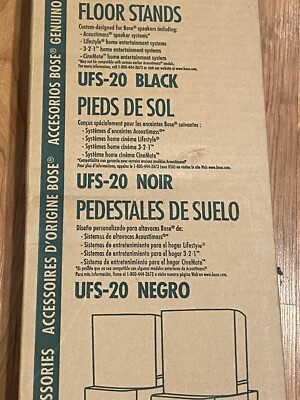 NEW Bose Ufs 20 Spkrs Floor Stands Pair Ufs 20 Sealed In A Box