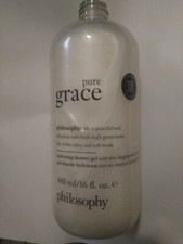 Image of PHILOSOPHY PURE GRACE for Women 16 oz 480 ml Shampoo Bath and Shower Gel NEW