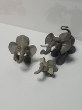 Vintage Fisher Price F-P Elephant Family Figures Toys 1995