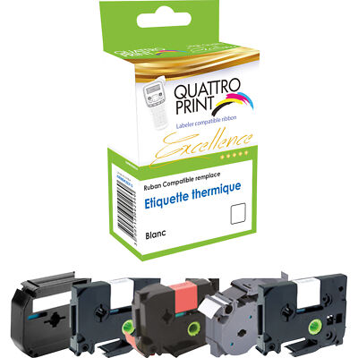 Quattro-Print Etikett KRED99012 wie Dymo S0722400 ws 2x260 St./Pa