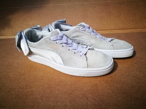 womens puma bow trainers
