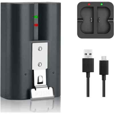 USB Charging Station & 1 Pack V4 Battery for Video Doorbell 2/3/4/Spotlight Cam
