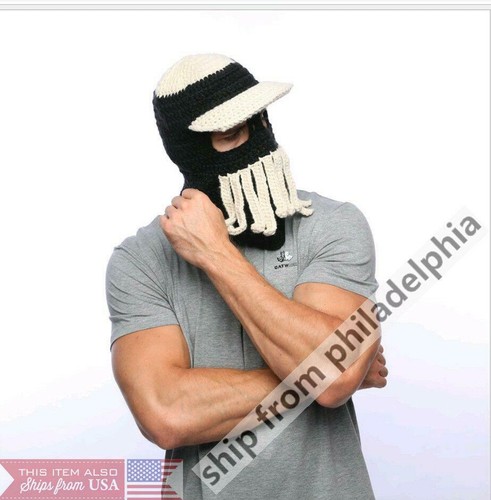 Cool Unisex Wind Ski Face Mask Hat Brim 