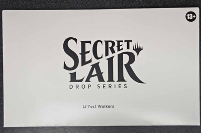 MTG Secret Lair Drop Li l est Walkers NON-FOIL Regular - Sealed - Free Shipping!