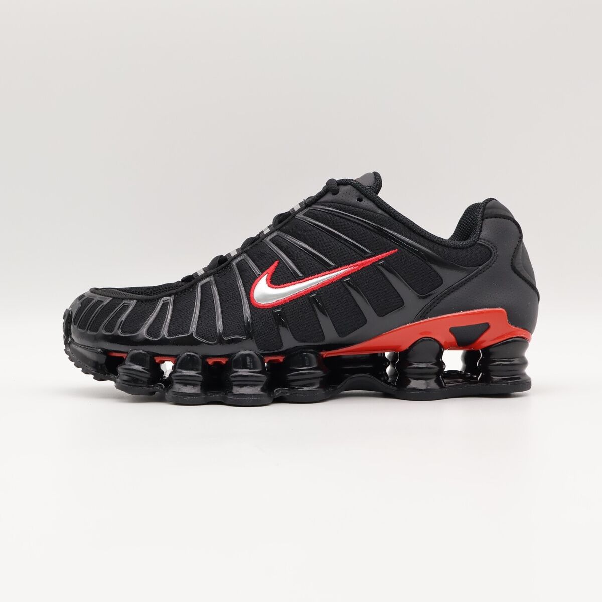 CN0151-003 Nike Shox TL Black University Red Metallic Silver CN0151-003 Nike Shox TL Black University Red Metallic Silver