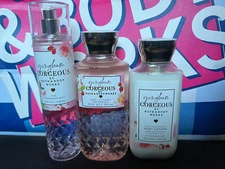 Bath & Body Works Gingham Gorgeous Fine Fragrance Mist Wash Shower Gel Lotion