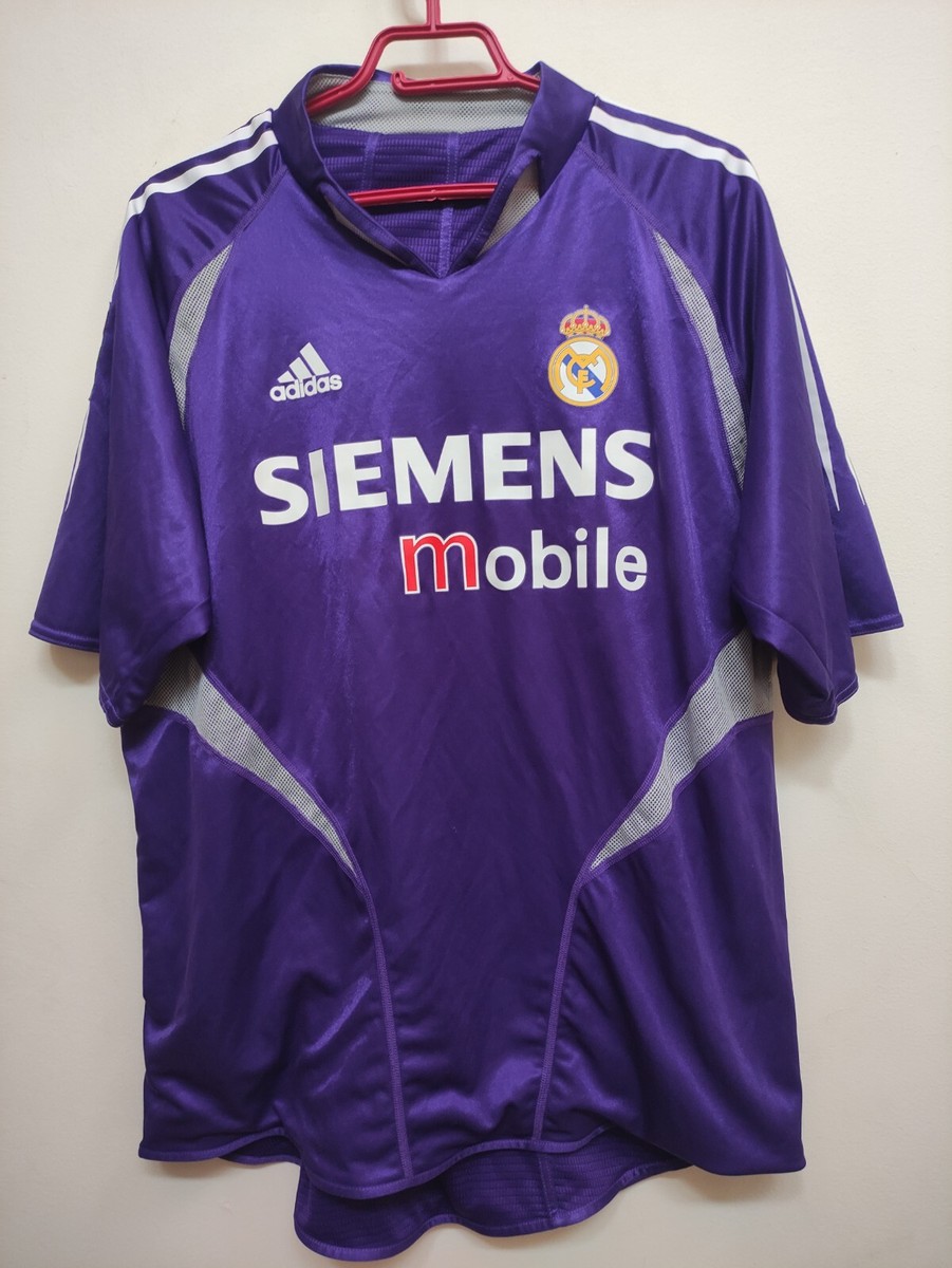 Real Madrid Jersey 2004 2005 Goalkeeper Shirt Player Issue Adidas
