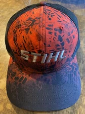NWT STIHL chainsaw Red cap hat. adjustable A13