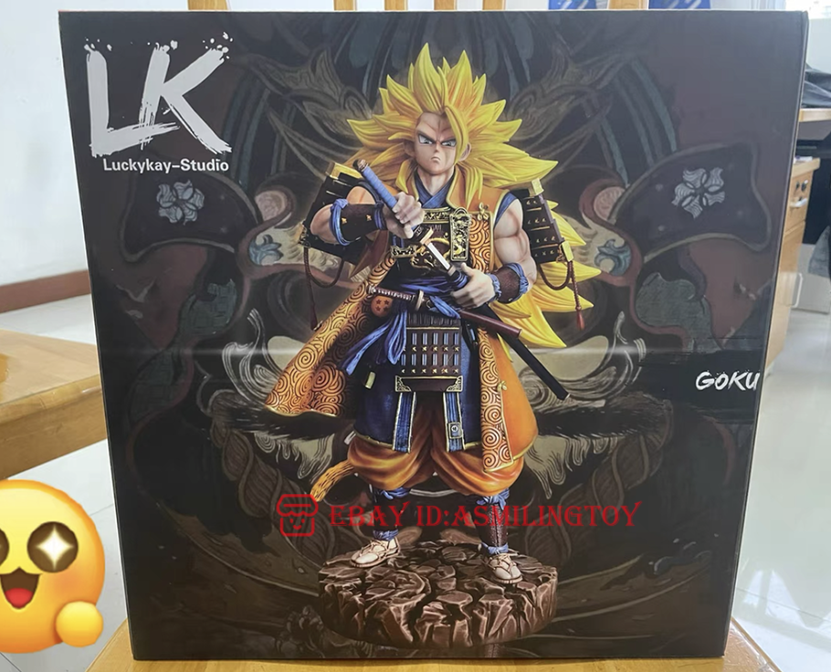 LK Studio Dargon Ball Samurai Super Saiyan 3 Son Goku Resin Model