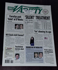 Daily Variety 2006 April 24 Silent Hill Nightmares & Dreamscapes Stephen King