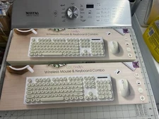 New 2-pack lot ColorWays Wireless Mouse & Keyboard Combo Computer Color ways