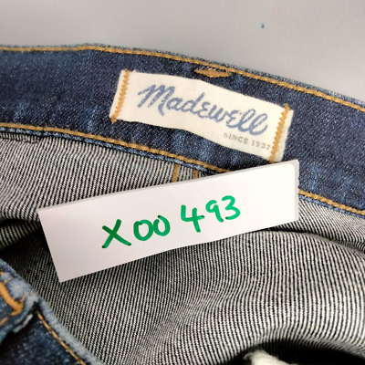 Madewell Skinny Skinny Jeans Womens Size 26 x 28 Blue Dark Wash