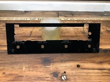 McIntosh MR-73 Tuner Part Out:  Front Glass Panel for parts/repair AS/IS