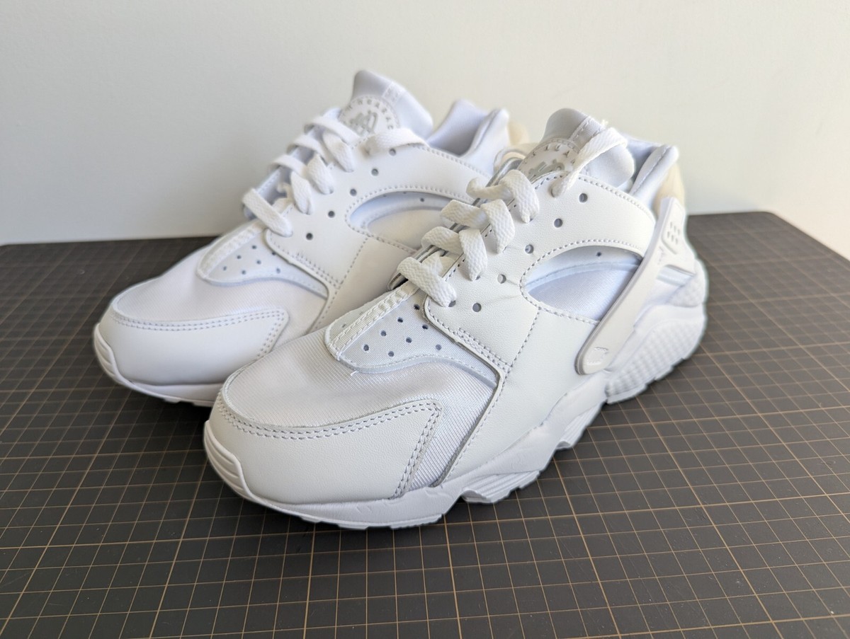 triple white nike air huarache