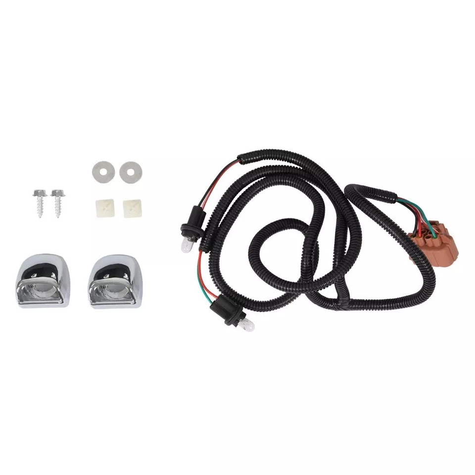 Chrome Rear Step Bumper Assembly w/ Lights For Ford F150/Lincoln Mark LT 06-08 - Image 4 of 4